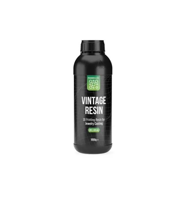 RESINA POWER VINTAGE SIN CURADO PARA IMPRESORA 3D  1 KG.