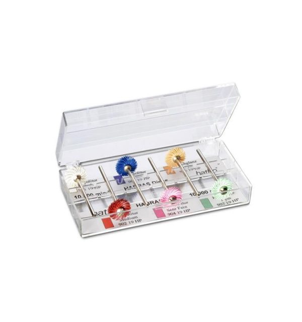 SET DISCOS HATHO HABRAS  19 (6 PULIDORES HP-CODIGO DE COLORES)