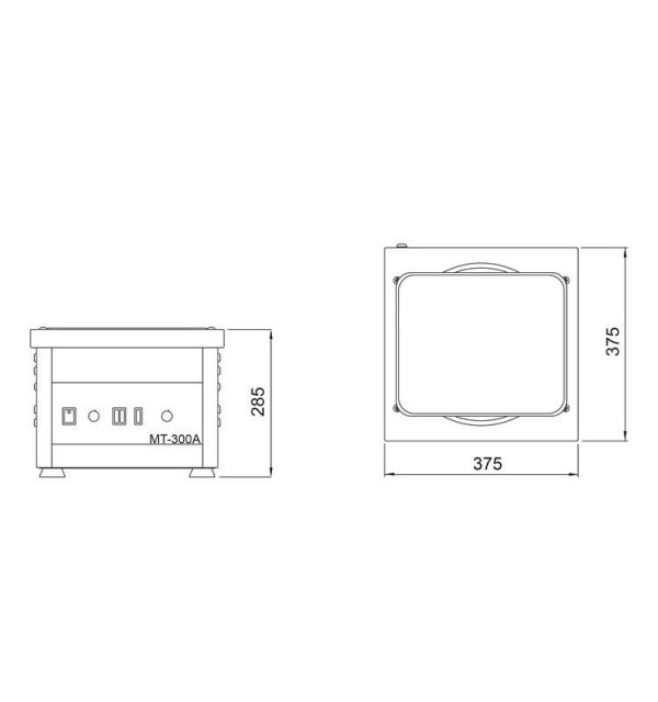 PULIDORA MAG.ESTMON MT-300-A (1CV)  C/REGUL. Y EXTRACT. C/SIST. T - Imagen 2
