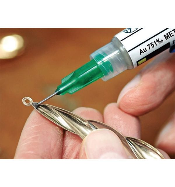 SOLDADURA ORO BLANCO 18KWS2 H722E-0 EN PASTA 5 Grs. HILDERBRAND - Imagen 2
