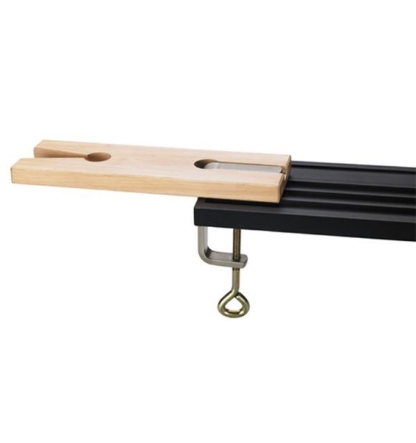 SOPORTE ASTILLERA TIPO V CON SARGENTO
