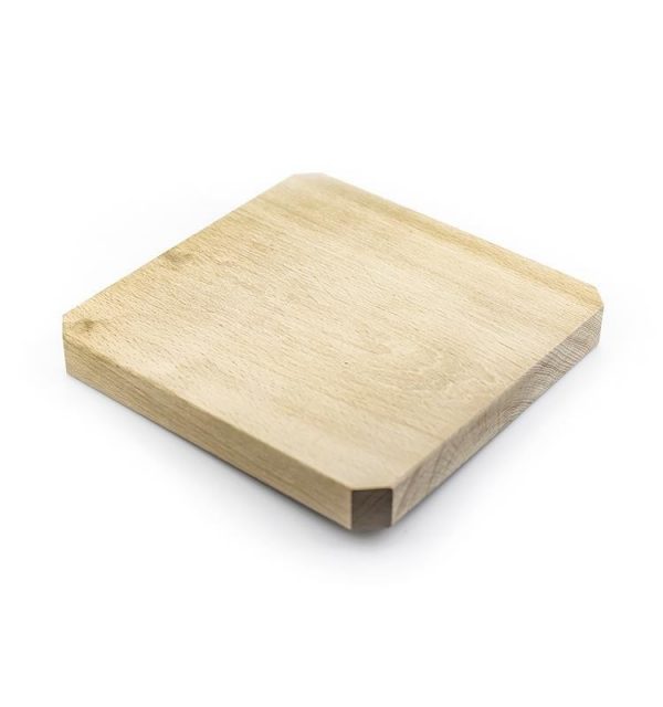 TABLA SOPORTE MADERA HAYA 20x20x2,5 cm - Imagen 2