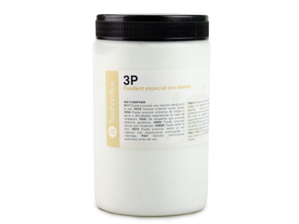TECHNOFLUX -3P  850 gr FUNDENTE ESPECIAL ORO BLANCO