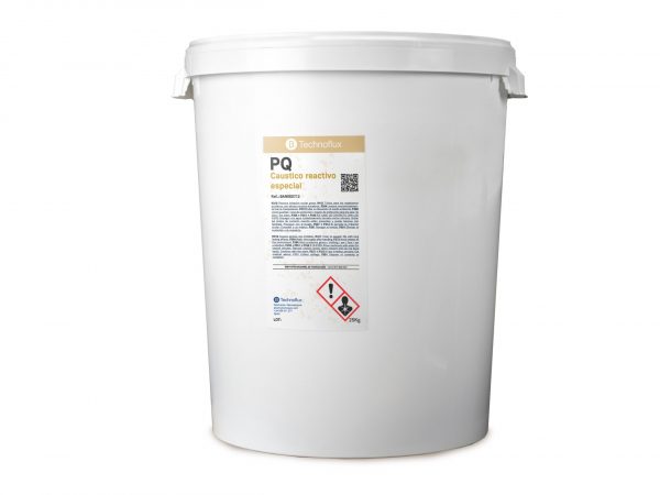 TECHNOFLUX -PQ CAUSTICO REACTIVO ESPECIAL (EN BIDON 25 Kg)