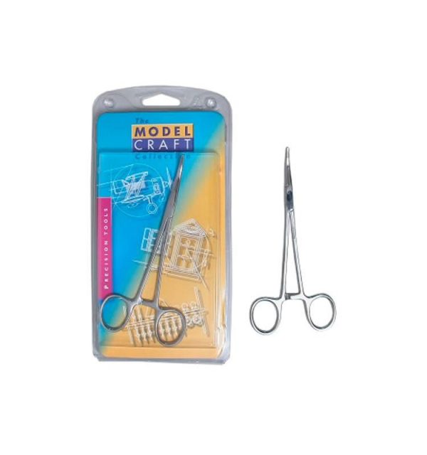TECHNOMODEL- FORCEPS SUJECCION PUNTA CURVA