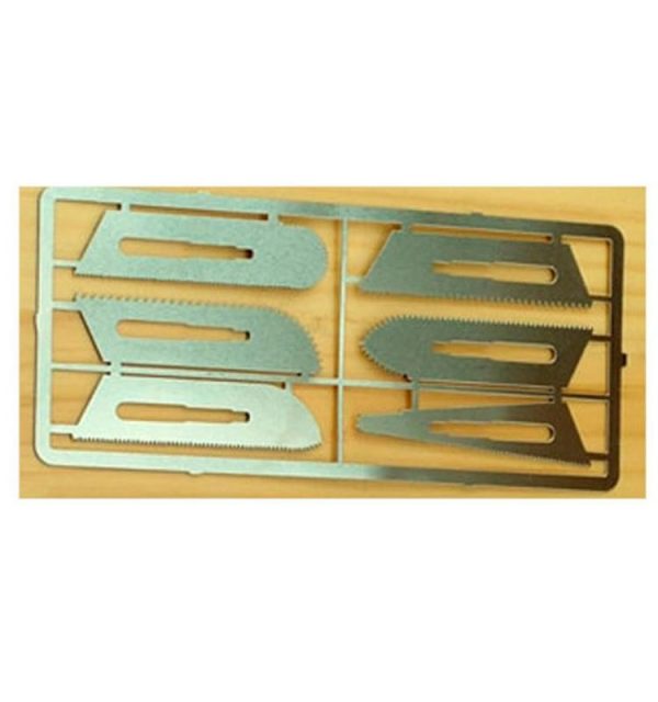 TECHNOMODEL- JUEGO 6 HOJAS ESCALPELO