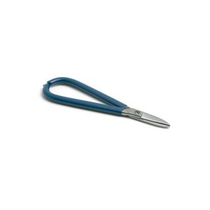 TIJERA RECTA PARA SOLDADURA 17 CM. MANGO AZUL
