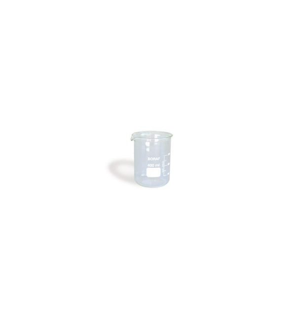 VASOS CRISTAL GRADUADO   400 c.c. CON PICO