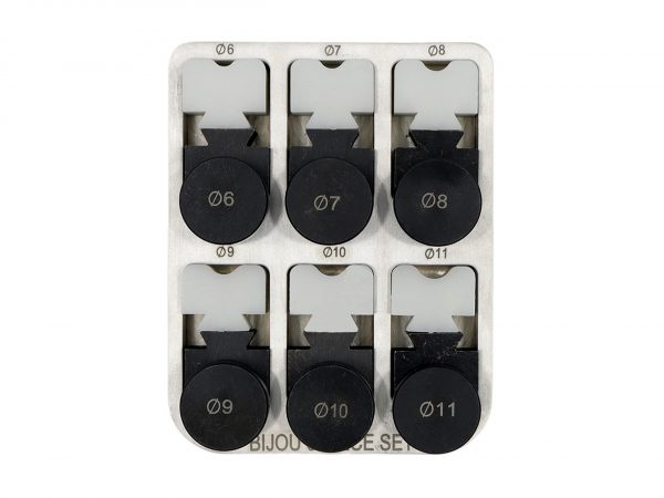 JUEGO DE 6 PIEZAS BIJOU PARA FORMADOR/VOLTEADOR DE ANILLOS - Imagen 2