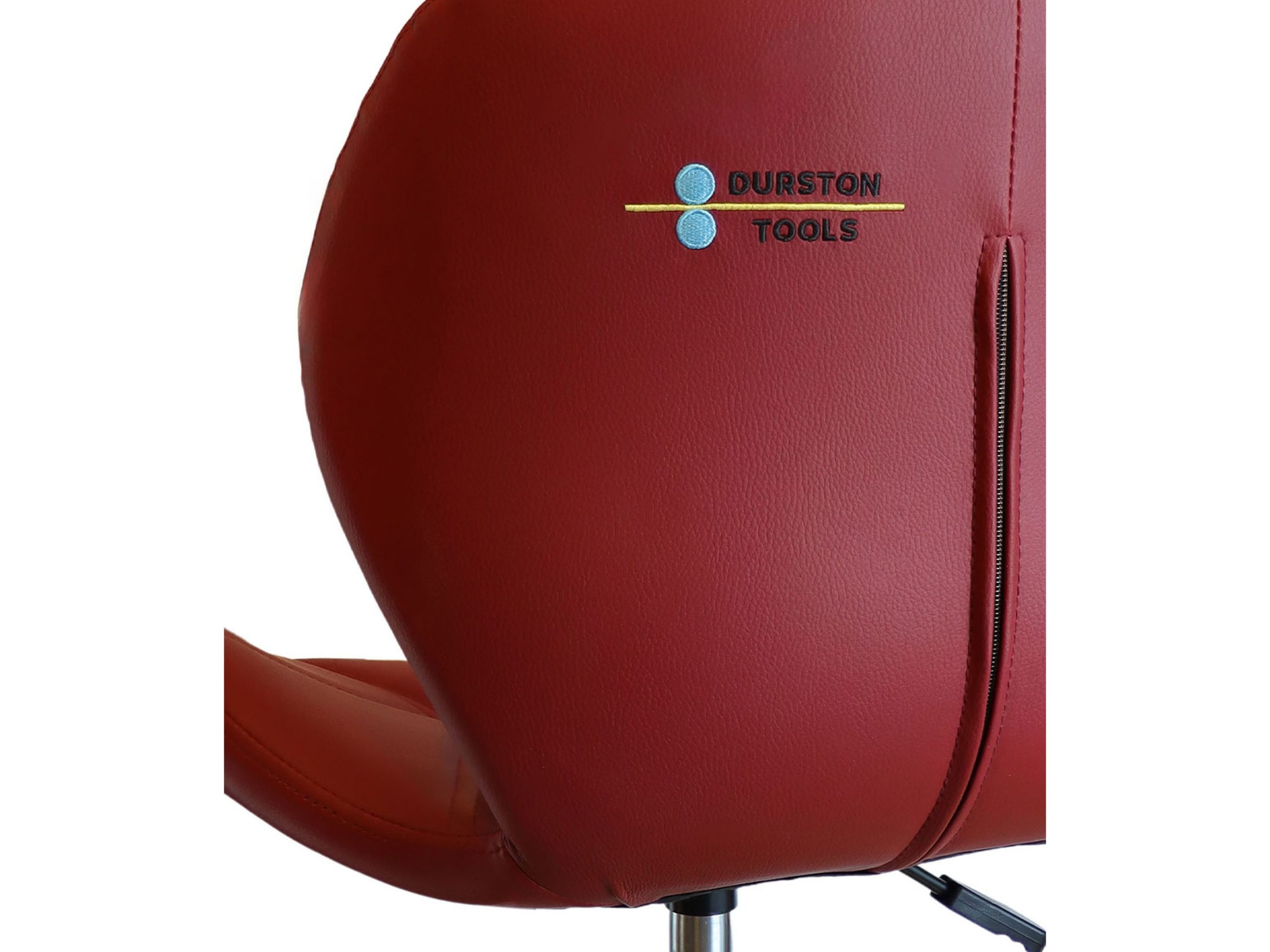 SILLA DE TRABAJO DURSTON 43/58 cm. TAPIZADA CON RUEDAS