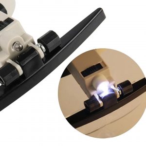 LUPAS BINOCOLARES DIADEMA CON LUZ LED Y 4 LENTES 1,5x-2x-2,5x3,5x