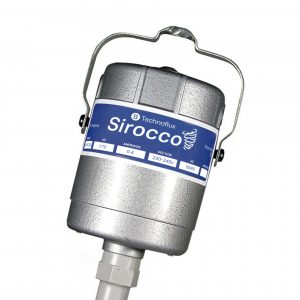 MOTOR COLGANTE TECHNOFLUX SIROCCO 18.000RPM CON PIEZA MANO 0-3.17