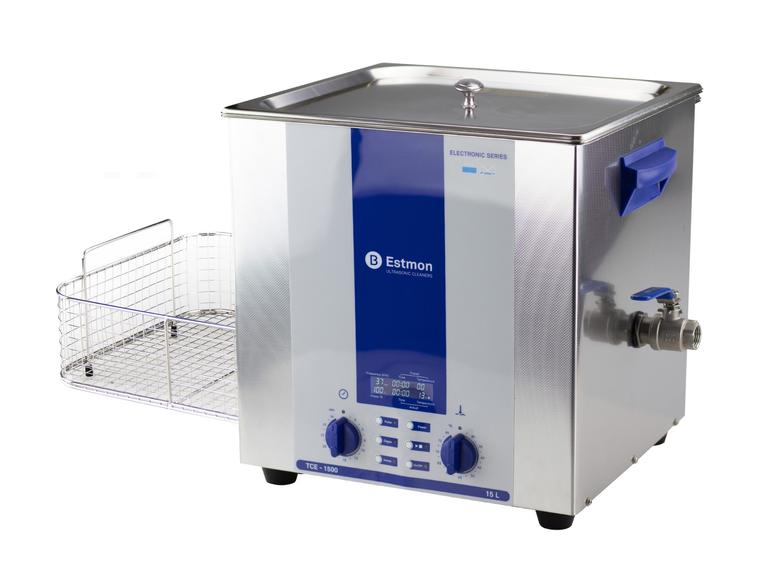 ULTRASONIDOS ESTMON ELECTRONIC SERIES MOD. TCE-1500 15 LITROS CON CESTA
