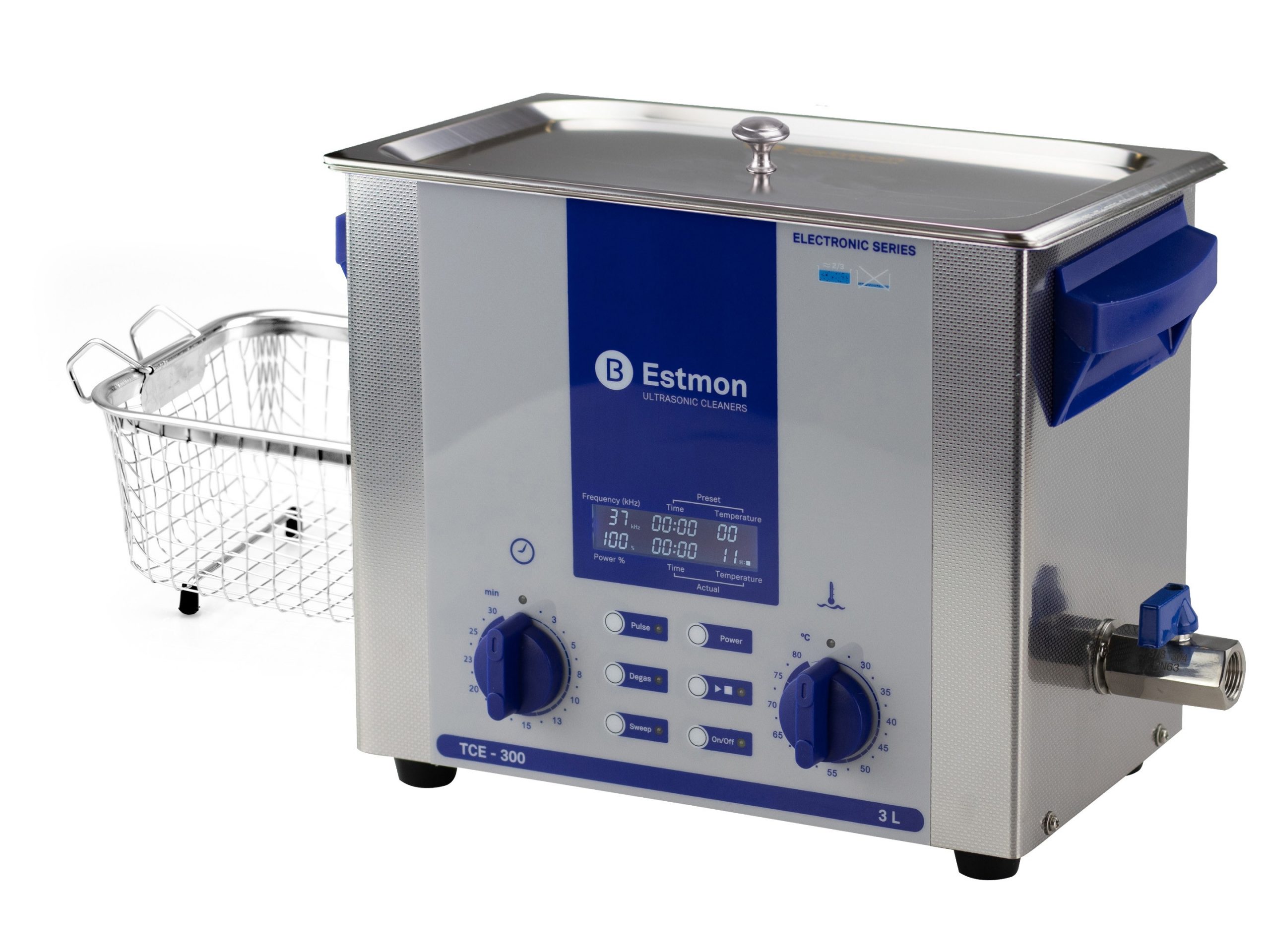 ULTRASONIDOS ESTMON ELECTRONIC SERIES MOD. TCE-300 3 LITROS CON CESTA