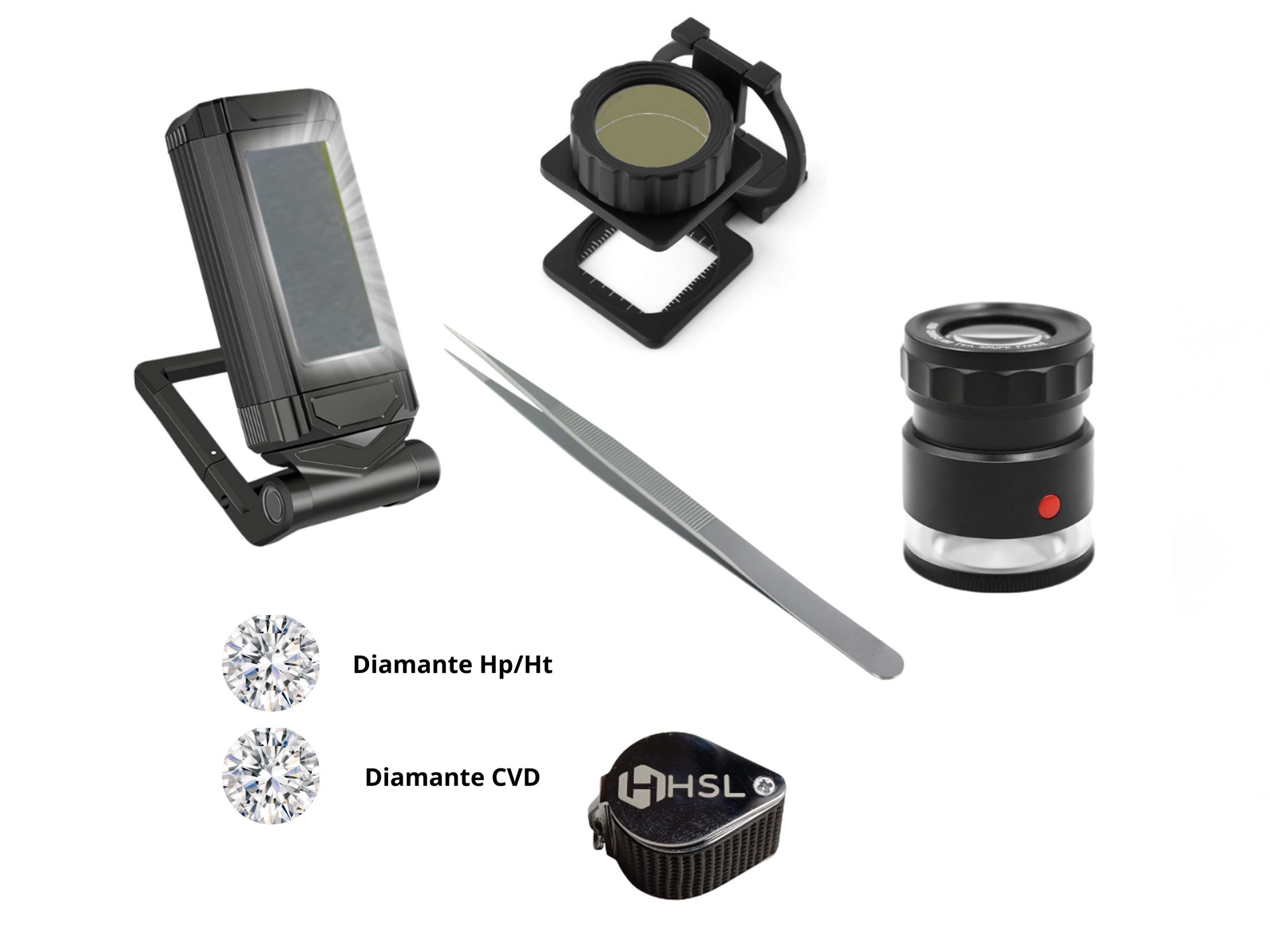 KIT DETECCIÓN DE DIAMANTE SINTÉTICO HIKARI SYNTHEX LENS